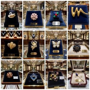 Elegant Gold Swirl Brooch - Designer Women’s Jewelry